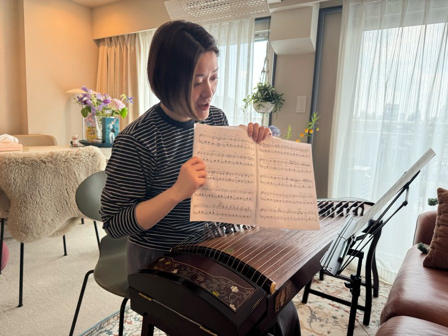 MamaBand 練習中